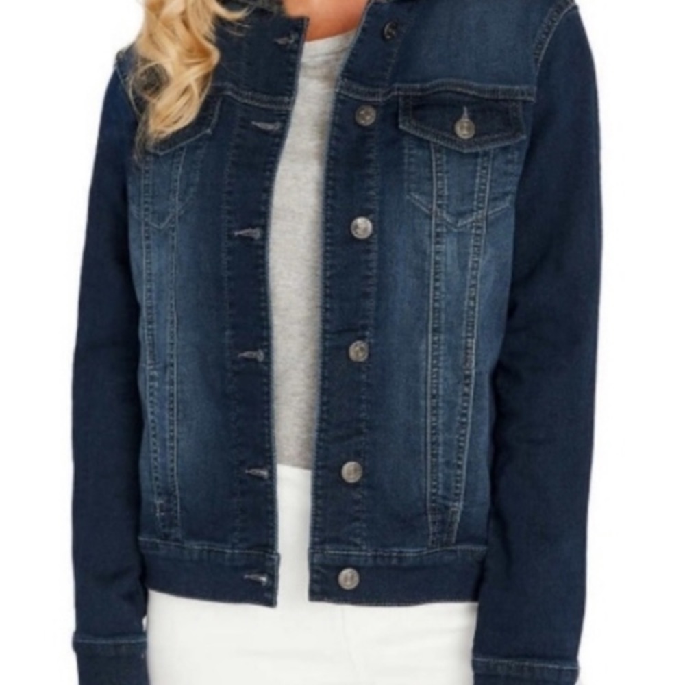 Stretch denim jacket